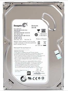 ϣݣSeagate500G ST500DM002 7200D(zhun)16M SATA 6Gb/ _(ti)ʽC(j)ӲP